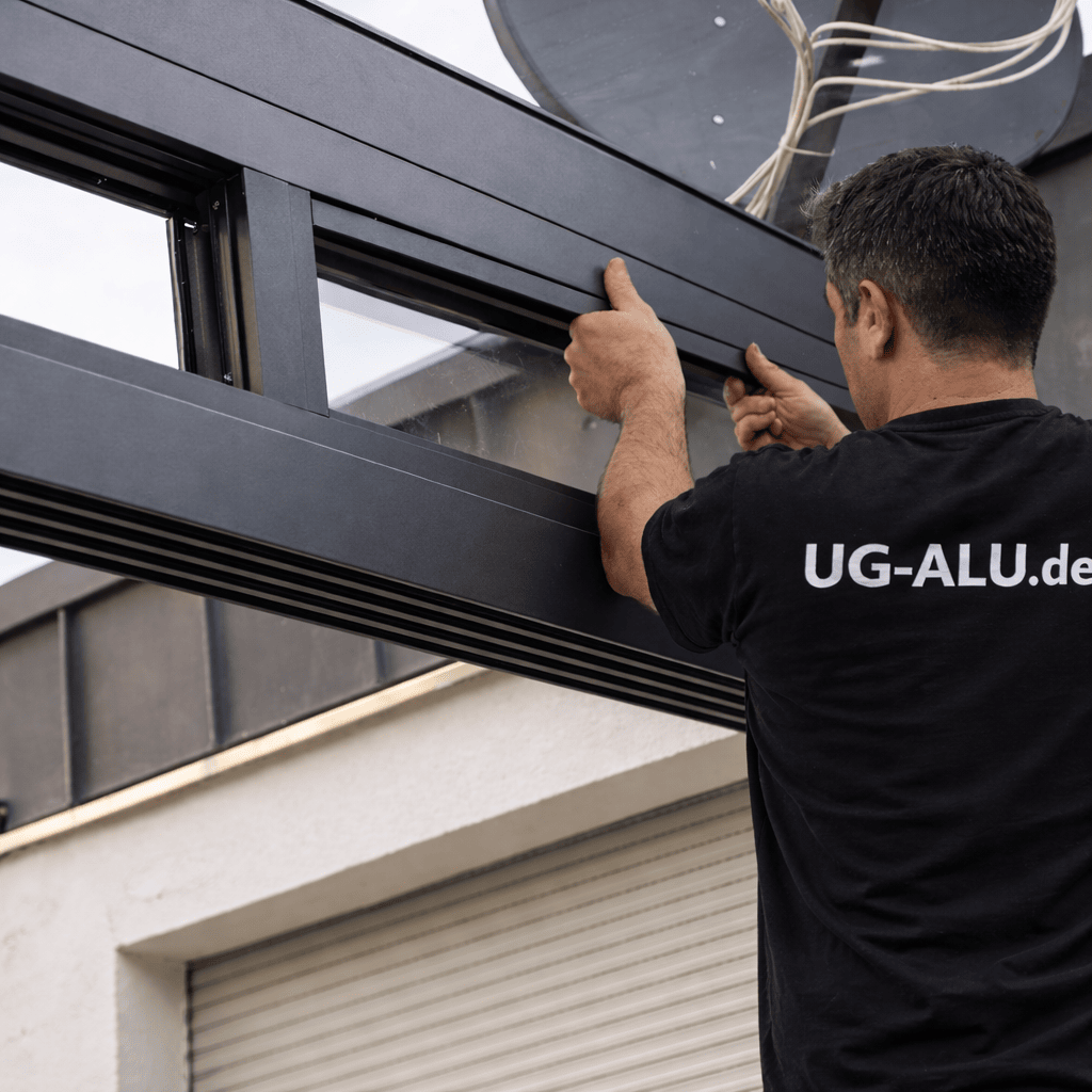 Montage für Festelemente und Glasschiebesystem (Bis 2 Elemente) - Bild 2