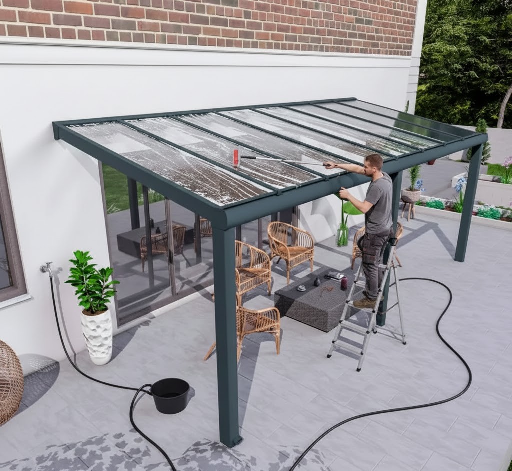 Teleskop-Waschbürste 4,6m - Bild 9