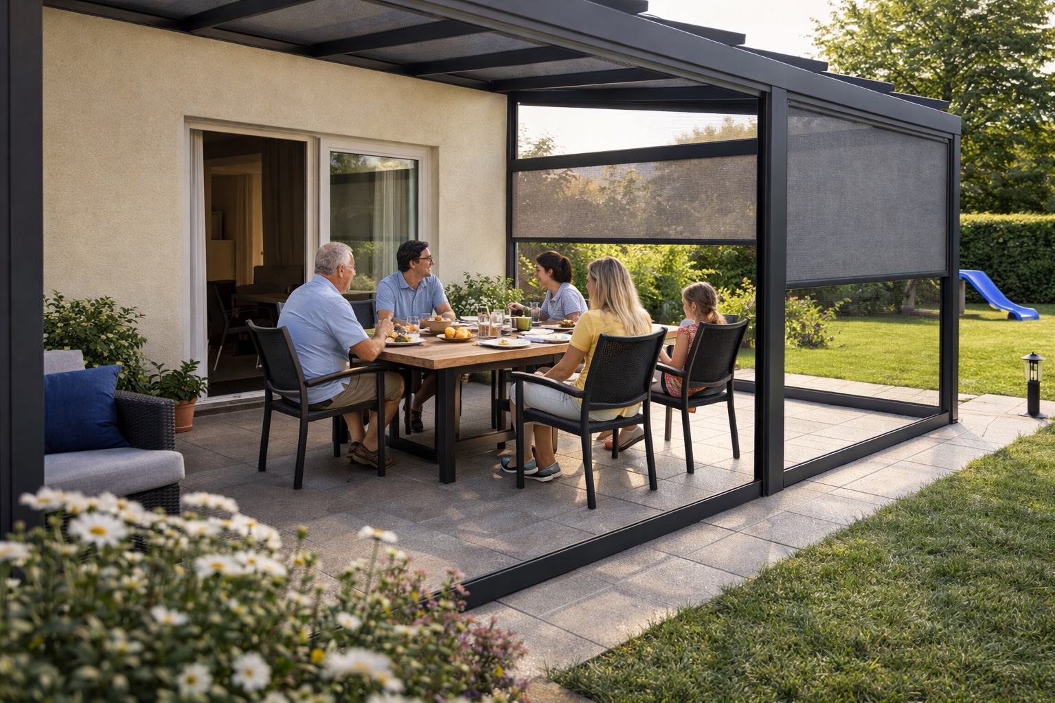 ZIP-Senkrechtmarkise in mm x mm - Bild 10