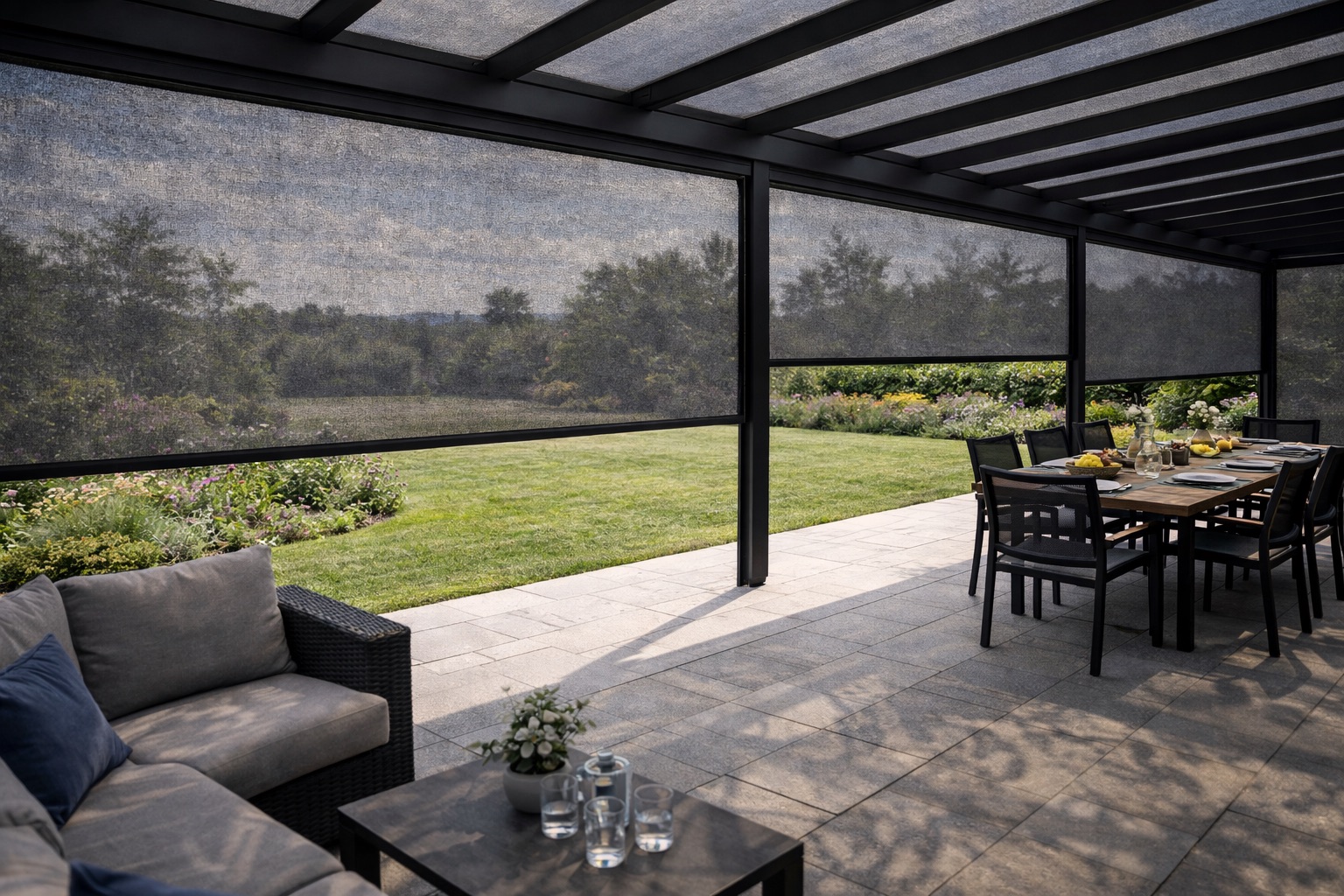 ZIP-Senkrechtmarkise in mm x mm - Bild 11