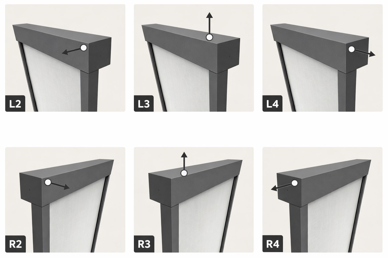 ZIP-Senkrechtmarkise in mm x mm - Bild 17