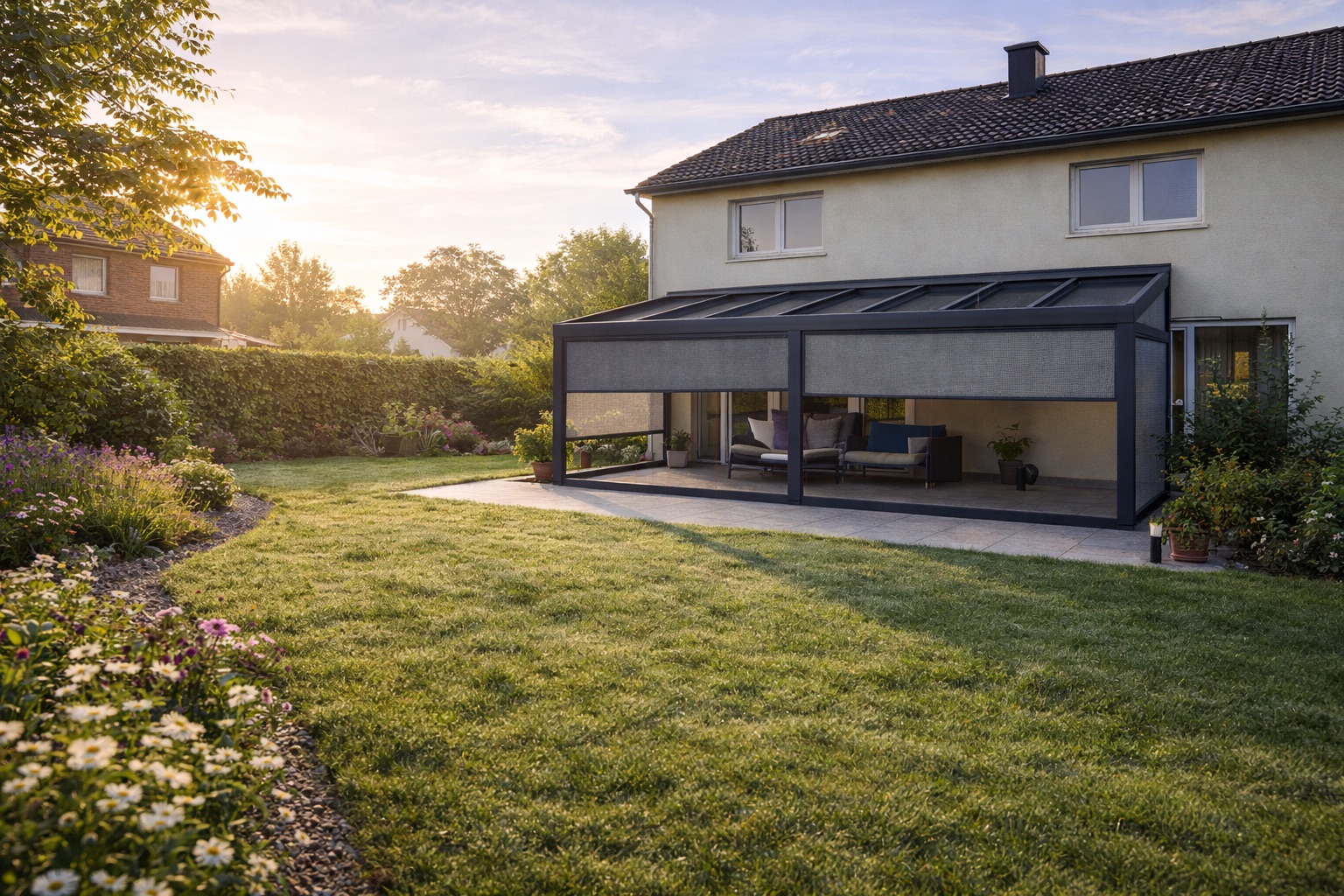 ZIP-Senkrechtmarkise in mm x mm - Bild 13